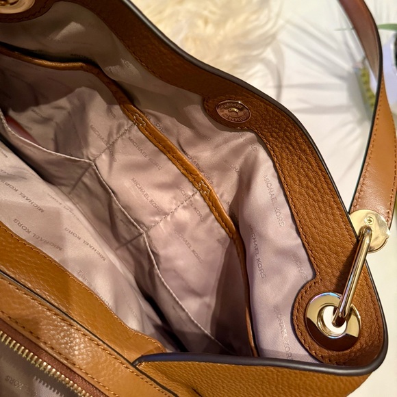 Michael Kors Leather Shoulder Bag - Picture 9 of 10